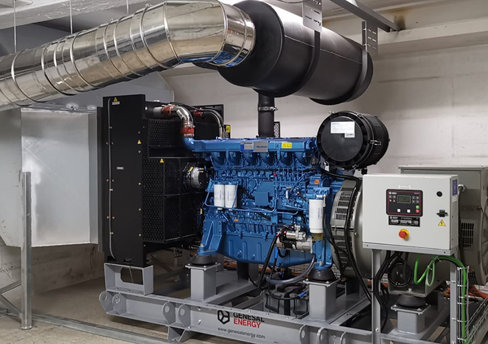 foto noticia Genesal Energy lleva energía de emergencia a un centro de distribución farmacéutica para garantizar la gestión robotizada de 20.000 productos.